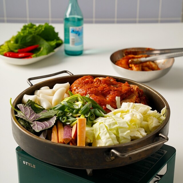 영자유통,춘천영자닭갈비 1Kg